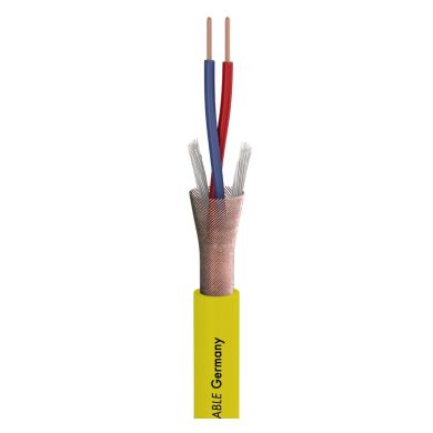 Sommer Cable 200-0007 Microphone Cable Stage 22 Highflex; 2 x 0,22 mm&sup2;; PVC &Oslash; 6,40 mm; yellow 90125 фото
