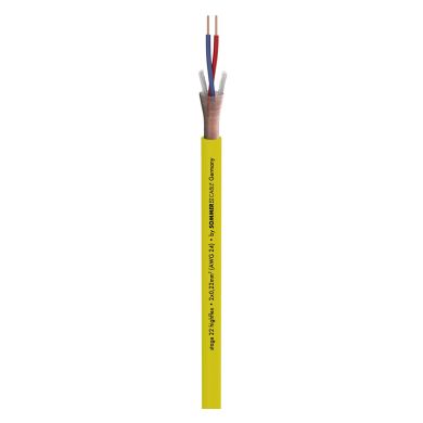 Sommer Cable 200-0007 Microphone Cable Stage 22 Highflex; 2 x 0,22 mm&sup2;; PVC &Oslash; 6,40 mm; yellow 90125 фото