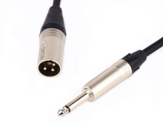 Микрофонный кабель  Jack mono-XLR male 1m ABCCABLS MA015L1 MA015L1 фото