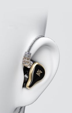 Гибридные внутриканальные наушники KZ Audio ZAS BLACK NO MIC 86103 фото