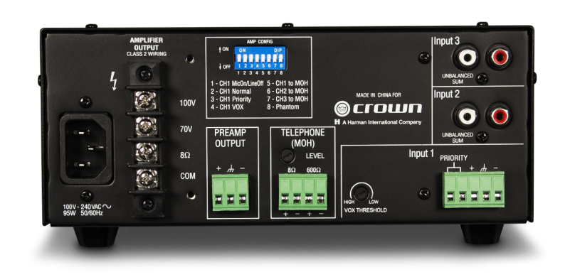 Трансляционный усилитель мощности CROWN  G135MA G135MAE60 фото