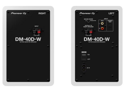 Активний студійний монітор PIONEER DM-40D-W 85216 фото