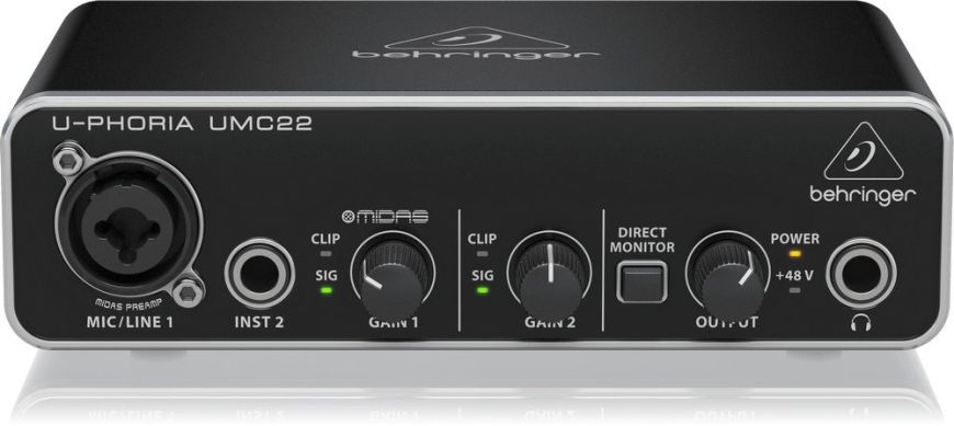 Звукова карта BEHRINGER UMC22 87052 фото