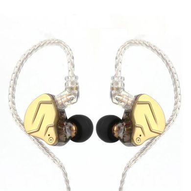Гибридные внутриканальные наушники KZ Audio ZSN PRO X GOLD NO MIC 86882 фото