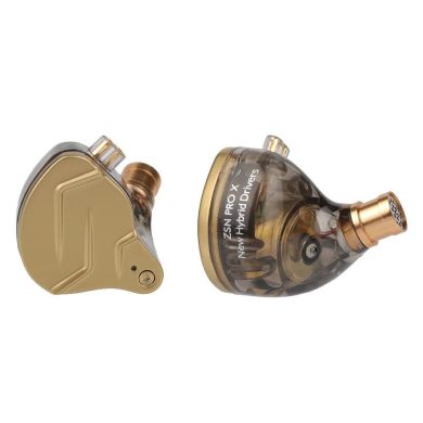 Гибридные внутриканальные наушники KZ Audio ZSN PRO X GOLD NO MIC 86882 фото