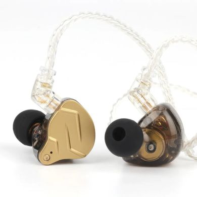 Гибридные внутриканальные наушники KZ Audio ZSN PRO X GOLD NO MIC 86882 фото