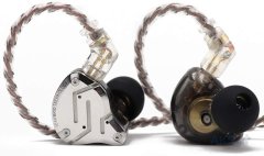 Гибридные наушники KZ Audio ZS10 PRO BLACK NO MIC 86114 фото