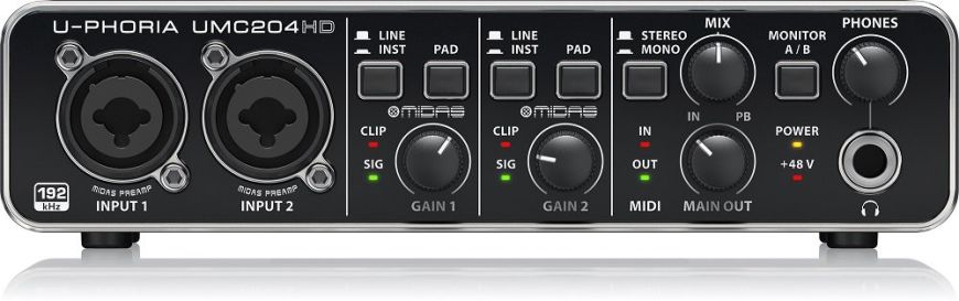 BEHRINGER UMC204HD 87040 фото