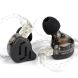 Гибридные внутриканальные наушники KZ Audio ZAX BLACK NO MIC