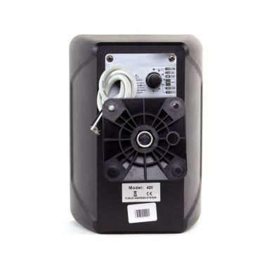 Комплект трансляционной акустики 4all Audio SET 4xWALL 420 IP55 Black 1xPAMP-120-5Zi 88423 фото
