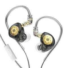 KZ Audio EDX PRO BLACK MIC внутриканальные наушники проводные 86104 фото