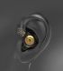 KZ Audio EDX PRO BLACK MIC внутриканальные наушники проводные