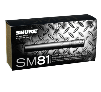 SHURE SM81-LC 77315 фото