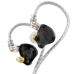 Вакуумные наушники KZ Audio ZS10 PRO X BLACK NO MIC 86095 фото