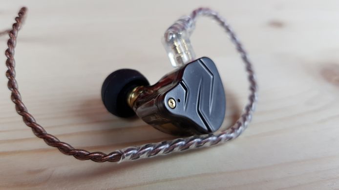Гибридные внутриканальные наушники KZ Audio ZSN PRO GREY MIC 86094 фото