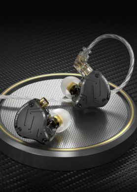 Вакуумні навушники KZ Audio ZS10 PRO X BLACK NO MIC 86095 фото