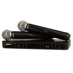 Радіосистема із двома ручними мікрофонами SHURE BLX288E/SM58-M17 78070 фото