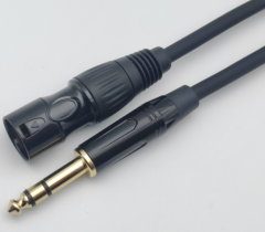 Кабель  4all Audio XLR M - 6.35 TRS Stereo 1M 88107 фото