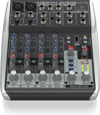 BEHRINGER Xenyx QX602MP3 87088 фото