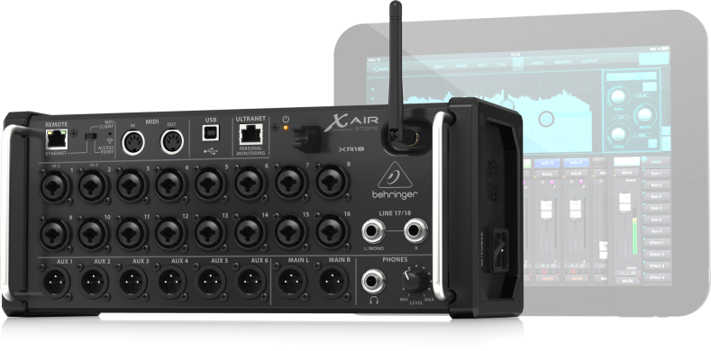 BEHRINGER XR18 X Air 87029 фото