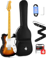 Donner Music DJC-1000S Sunburst Electric Guitar EC1407 87541 фото