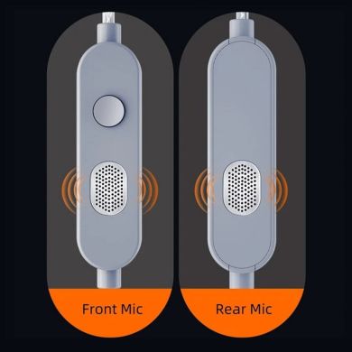 KZ Audio M2 Dual Mic Silver-Plated Upgrade Cable (47-42) 90246 фото
