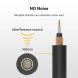 Donner Music Guitar Patch Cable Black 6-Pack 15cm EC1049