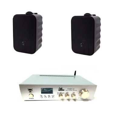 4all Audio SET 2xWALL 420E Black 1xPAMP-60-BT 89664 фото