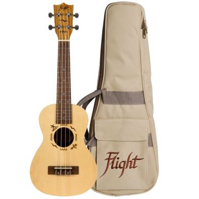 Укулеле Flight DUC525 SP/ZEB Concert 88754 фото