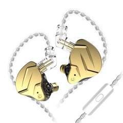 Гибридные внутриканальные наушники KZ Audio ZSN PRO X GOLD MIC 86883 фото