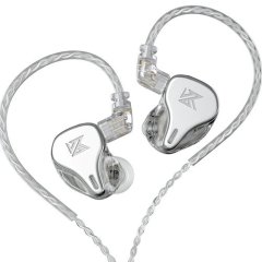 Вакуумные наушники KZ Audio DQ6 SILVER NO MIC 88280 фото