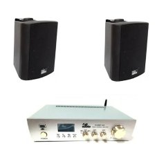 4all Audio SET 2xWALL 420 IP Black 1xPAMP-60-BT 89665 фото