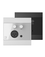Audac WP210/B Встраиваемая микшер-панель для аудио-устройств WP210/B фото