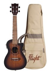 Электроакустическое укулеле Flight DUC380 CEQ Amber Concert 86694 фото