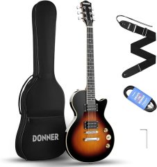 Donner Music DLP-124 Electric Guitar Sunburst EC1276 87854 фото