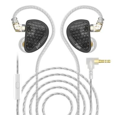 Вакуумные наушники KZ Audio AS16 PRO BLACK NO MIC 86108 фото