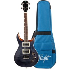 Тенорное электрическое укулеле Flight Vanguard Tenor TBK 88756 фото