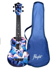 Укулеле Flight TUS40 Graffiti, Travel soprano 86714 фото