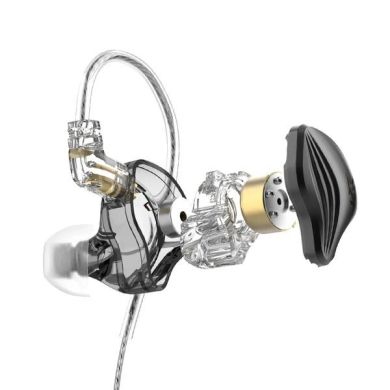 Электростатические гибридные наушники KZ Audio ZEX BLACK MIC 86106 фото