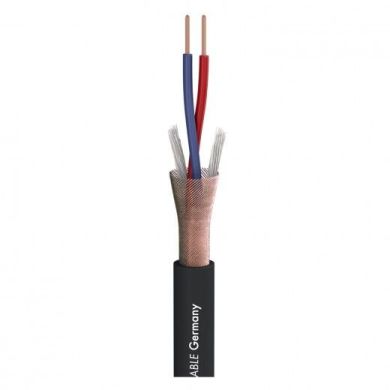Sommer Cable 200-0001 PRO Microphone cable 2x0.22 black 75037 фото