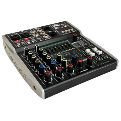 Мікшерний пульт із USB, Bluetooth та DSP 4all Audio AK4 86236 фото