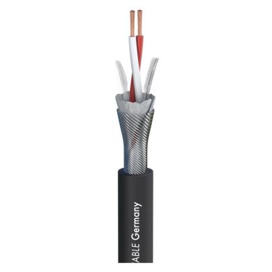 Sommer Cable 200-0151 Primus Microphone cable 2x0.50 black 74551 фото