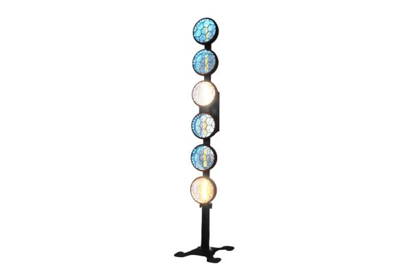 Світловий LED ефект FREE COLOR RETRO SIX LINE 87104 фото