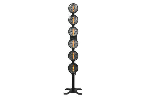 Світловий LED ефект FREE COLOR RETRO SIX LINE 87104 фото