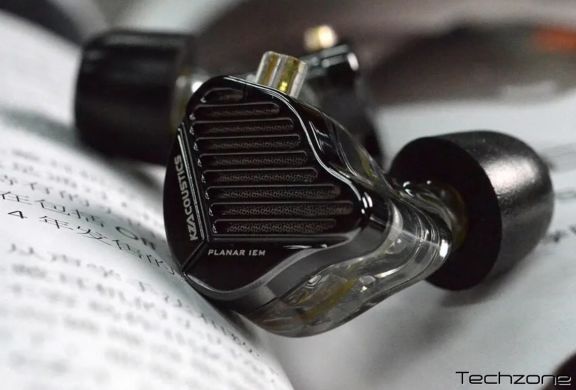 Вакуумні навушники KZ Audio PR1 PRO BLACK NO MIC 86109 фото