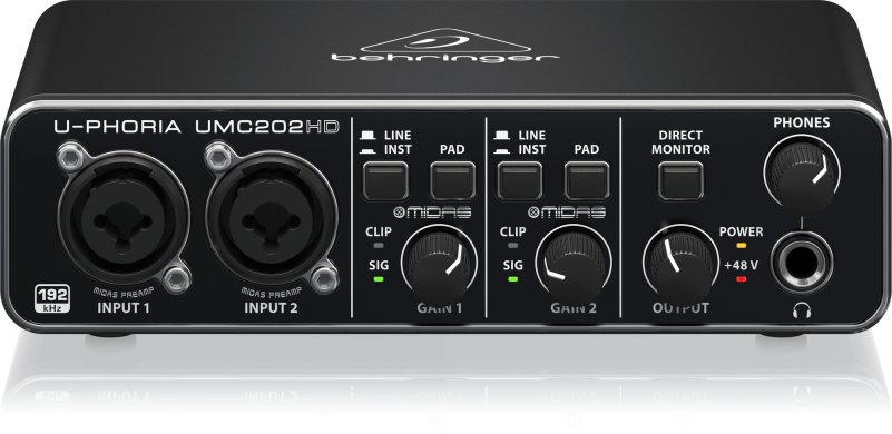 Звукова карта BEHRINGER UMC202HD 87039 фото