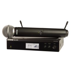 Радіосистема з ручним мікрофоном SHURE BLX24RE/SM58-H8E 78043 фото