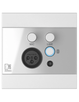 Audac WP225/W Микшер-панель с Bluetooth для аудио-устройств WP225/W фото