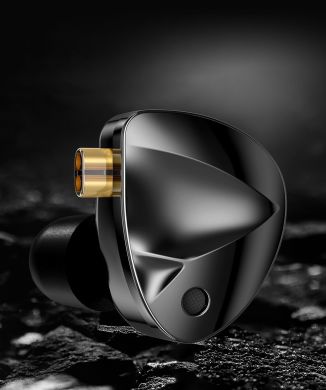 Внутриканальные наушники проводные lKZ Audio D-FI WITH SWITCH GRAY NO MIC 87621 фото
